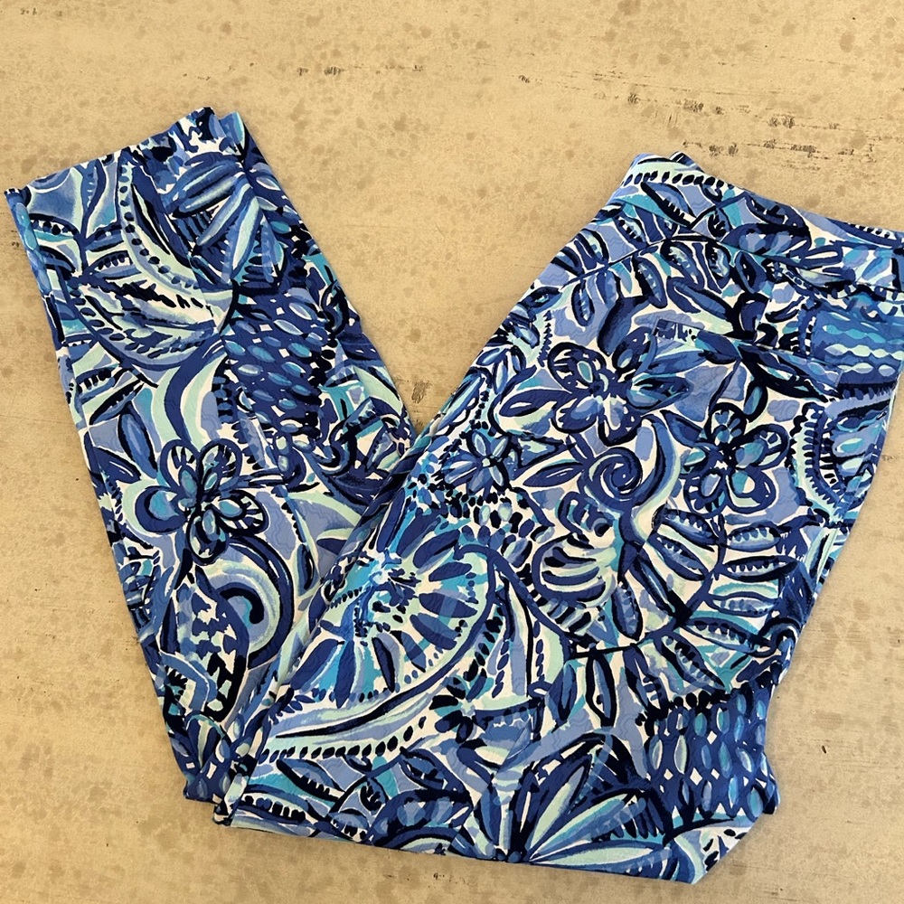 - Lilly Pulitzer Kelly Skinny  Pant. 14